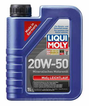 Liqui Moly MOS2 Low Friction 20W50 motorno olje