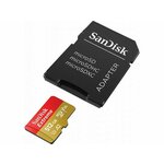 SanDisk pomnilniška kartica sandisk extreme microsdxc 512 gb 190/130 mb/s uhs-i u3 (sdsqxav-512g-gn6ma)