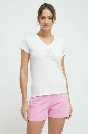Emporio Armani Underwear bela barva - bela. Majica s kratkimi rokavi iz kolekcije Emporio Armani Underwear