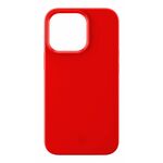 CellularLine Sensation ovitek za Apple iPhone 13 Pro, silikonski, rdeč (SENSATIONIPH13PROR)