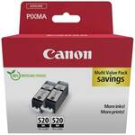 Canonova kartuša PGI-520Bk Black (PGI520BK) Dvojno pakiranje/ 2x črna / 2x 19ml