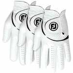 Footjoy Weathersof Mens Golf Glove (3 Pack) Regular LH White/Black XL 2024