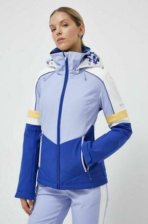 Smučarska jakna Roxy Peak Chic - modra. Smučarska jakna iz kolekcije Roxy. Model izdelan materiala