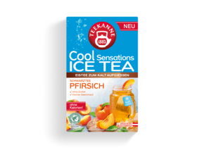 TEEKANNE Cool Sensations Ice Tea Breskev - 18 dvokomornih vrečk