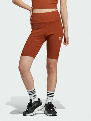 Adidas Športne kratke hlače Rib Shorts IL9621 Rjava