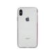 Chameleon Apple iPhone X / XS - Gumiran ovitek (TPU+ALU) - roza