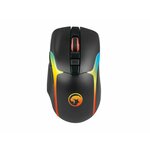 Marvo M729W gaming miška, brezžičen, 8000 dpi, črni