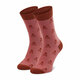 Moške visoke nogavice Dots Socks SX-413-R Roza