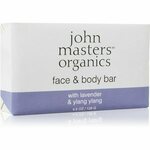 John Masters Organics Lavender &amp; Ylang Ylang vlažilno milo za obraz in telo 128 g