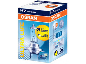 OSRAM 12V Žarnica Osram 64210ULT 12V 55W H7 Px26d Ultra life