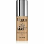Lirene City Matt matirajoči fluidni tekoči puder z gladilnim učinkom odtenek 208 Toffee 30 ml
