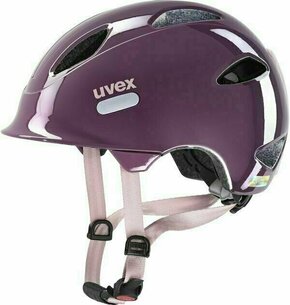 UVEX Oyo Plum/Dust Rose 45-50 Otroška kolesarska čelada