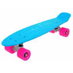 Sulov Penny board Neon Speedway rolka, modro roza, 22"
