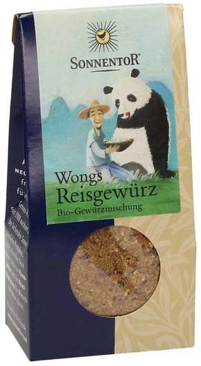 Sonnentor Wongova začimba za riž kbA - 40 g