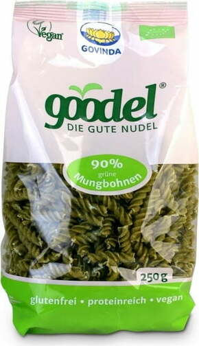 Govinda Goodel - Dobre testenine "mungo fižol - lanena semena" BIO - 250 g