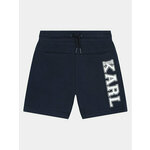 Karl Lagerfeld Kids Športne kratke hlače Z30025 S Mornarsko modra Regular Fit