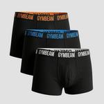 GymBeam Moške boksarice FIT Trunks iz bombaža Supima, 3 kosi