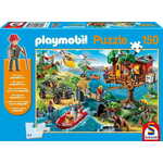 WEBHIDDENBRAND SCHMIDT Sestavljanka Playmobil Hiša na drevesu 150 kosov + figurica Playmobil