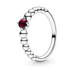 Pandora Srebrni prstan za ženske, rojene januarja 198867C08 (Obseg 52 mm) srebro 925/1000