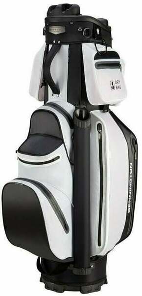 Bennington SEL QO 9 Select 360° Water Resistant White/Black Golf torba Cart Bag
