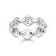 Thomas Sabo "Vintage" prstan, D_TR0037-725-14-54, Sterling Silver, 925 Sterling srebro, bel diamant
