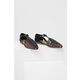 Usnjeni sandali Answear Lab ženski, črna barva - črna. Sandali iz kolekcije Answear Lab. Model je izdelan iz naravnega usnja. Model z zapenjanjem s sponko za prileganje po meri.