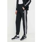 Bombažen spodnji del trenirke adidas Originals črna IB7457