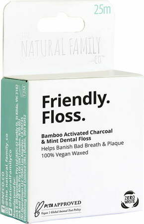 "Natural Family CO. Friendly. Floss. Dental Floss - 1 k."