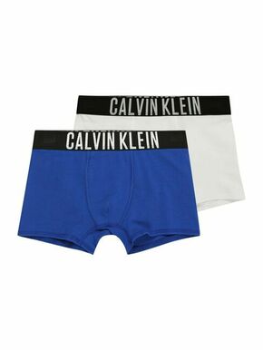 Otroške boksarice Calvin Klein Underwear 2-pack mornarsko modra barva - mornarsko modra. Otroški boksarice iz kolekcije Calvin Klein Underwear. Model izdelan iz elastične pletenine. V kompletu sta dva para.