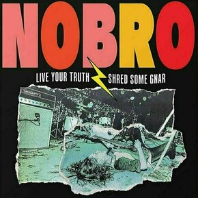 NOBRO - Live Your Truth Shred Some Gnar &amp; Sick Hustle Clear Blue (LP)