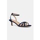 Lauren Ralph Lauren sandali iz semiša Kendyl Kttn mornarsko modra 802P06395001.410