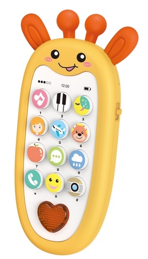 Maamaa Otroški telefon z efekti žirafe 13