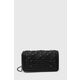 Torbica Love Moschino črna barva, JC5681PP1ILA000A - črna. Majhna torbica iz kolekcije Love Moschino. Model na zapenjanje, izdelan iz ekološkega usnja.