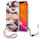 Guess GUHCP13SKCABPI iPhone 13 mini 5,4" roza/pink trdi ovitek Camo Strap Collection