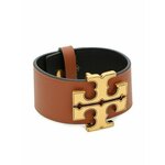 Tory Burch Zapestnica Eleanor Leather Bracelet 143767 Rjava