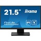 Iiyama ProLite T2252MSC-B2 tv monitor, IPS, 21.5", 16:9, 1920x1080, HDMI, Display port, USB, Touchscreen