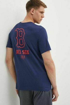 Bombažna kratka majica Nike Boston Red Sox moška