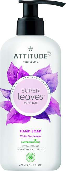 Attitude Super Leaves milo za roke beli čaj - 473 ml