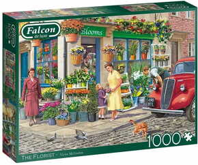 Jumbo FALCON Puzzle Cvetličarna 1000 kosov