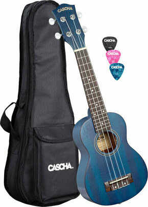 Cascha HH 2266 Premium Soprano ukulele Modra