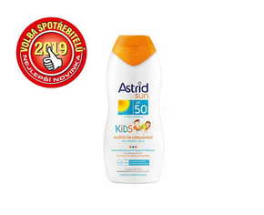 Astrid Sun Kids Face and Body Lotion vodoodporna zaščita pred soncem za telo SPF50 200 ml