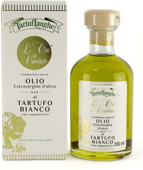 Tartuflanghe Ekstra deviško oljčno olje z belim tartufom - 100 ml