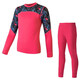 Otroški set Sensor Merino Impress, magenta/cvetlični (110)