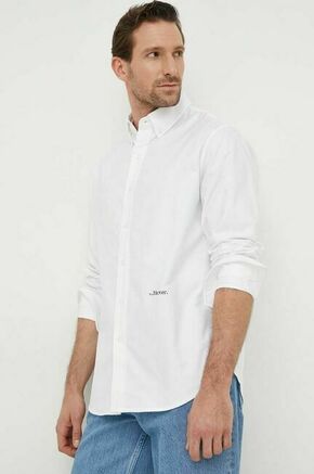 Bombažna srajca Mercer Amsterdam bela barva - bela. Srajca iz kolekcije Mercer Amsterdam