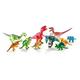 Gumijasti dinozavri vrečka Model 01