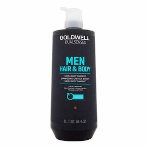 Goldwell Dualsenses For Men Hair &amp; Body šampon za lase in telo 1000 ml za moške