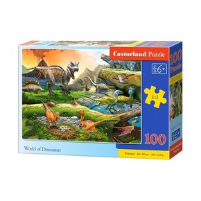 WEBHIDDENBRAND CASTORLAND Puzzle Svet dinozavrov 100 kosov