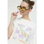 Roxy Ženska majica s kratkimi rokavi SWEET FLOWERS Oversize Fit ERJZT05469-WBK0 (Velikost XS)