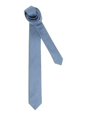 Svilena kravata HUGO - modra. Kravata iz kolekcije HUGO. Model izdelan iz vzorčaste