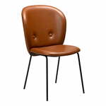 Jedilni stol v konjak rjavi barvi Brace – DAN-FORM Denmark
